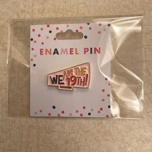 WE ARE THE 19th enamel pin